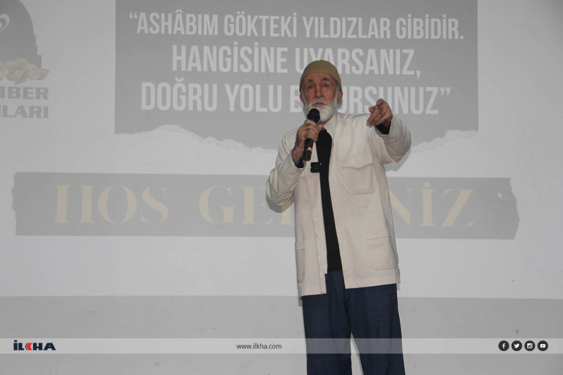 Bingöl Peygamber Sevdalıları Derneği tarafından Kasım Ayı Sahabe Ayı  etkinliği düzenlendi