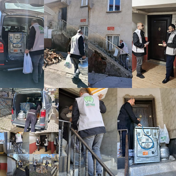 Bing&ouml;l Umut Kervanı, Ramazan yardımlarına başladı