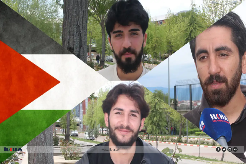 Bingöl Üniversitesi öğrencileri Gazze için konuştu