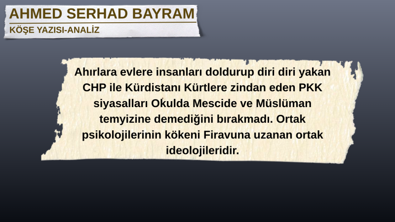 Firavun ideolojisi/psikolojisi