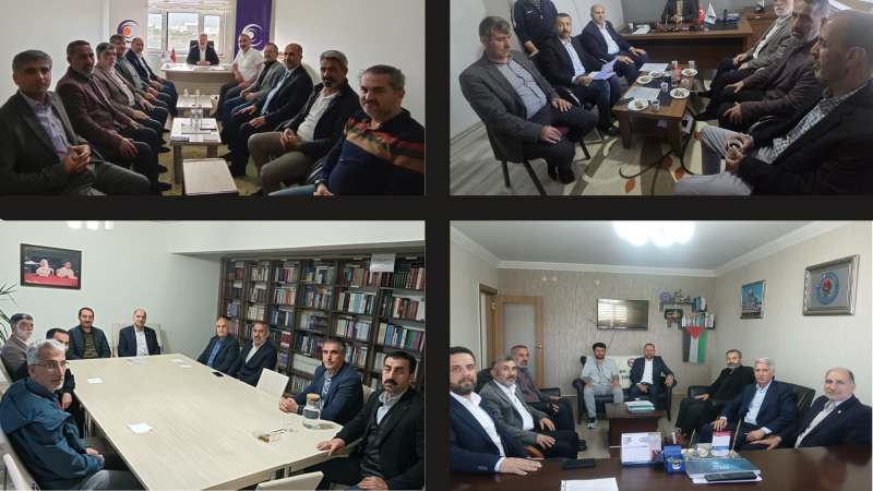 HÜDA PAR Bingöl İl Başkanı Refik Alpaya'dan STK’lara ziyaret 