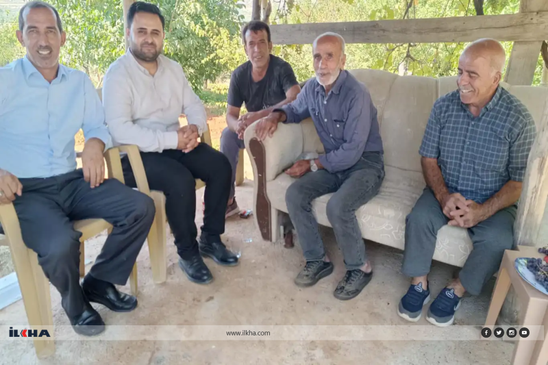 HÜDA PAR Genç İlçe Başkanı Yusuf Doğru, Soğukpınar köyünde vatandaşların sorunlarını dinledi.