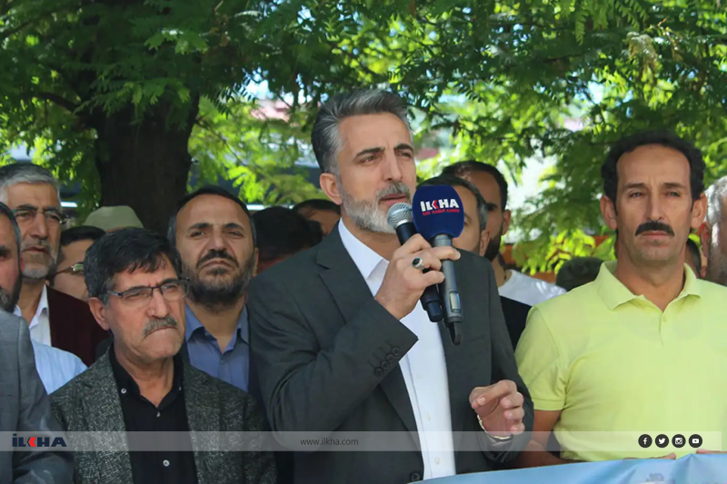 HÜDA PAR Sözcüsü Emiroğlu: Gazze meselesi siyaset üstü bir meseledir 