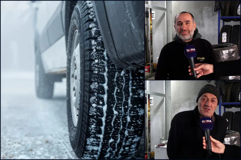 Kış lastiği olmadan yola çıkmak büyük ihmalkarlık 