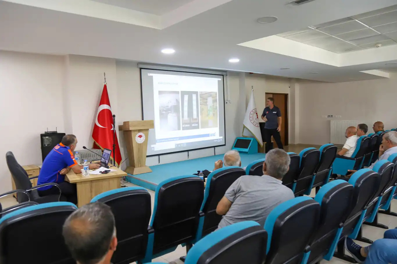 Tarım ve Orman Müdürlüğü personeline afet farkındalık eğitimi verildi 